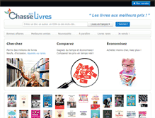 Tablet Screenshot of chasse-aux-livres.fr